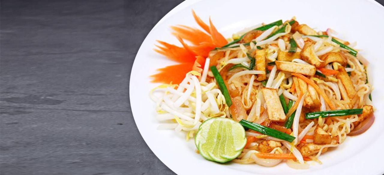 Pad Thai Fried Moodle with Vegetables